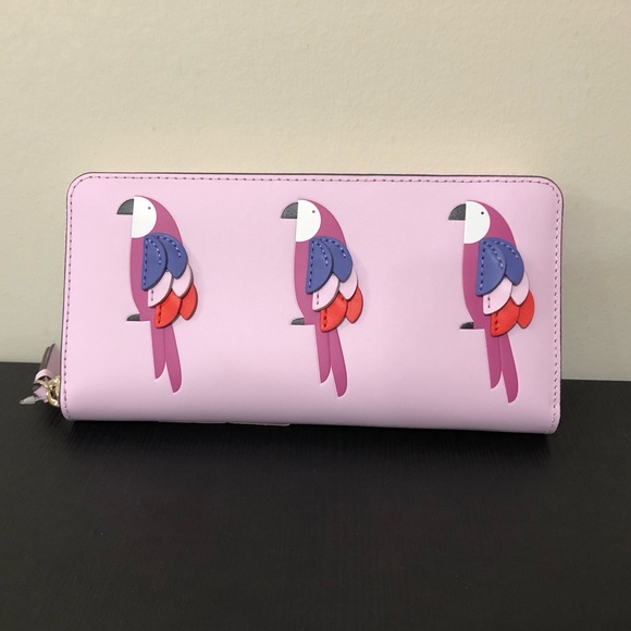 NWT ♠️ KATE SPADE ♠️ Flock Party Large Continental Wallet - Picture 6 of 12